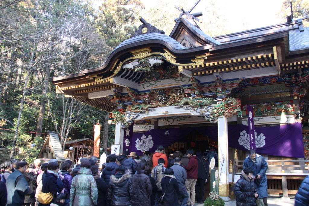 寶登山神社初詣
