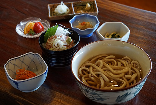 葱とろ小丼セット