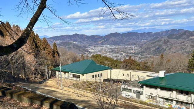 冬の当館周辺の様子